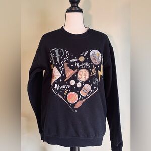 Gildan Black Harry Potter Graphic Women's Sweater